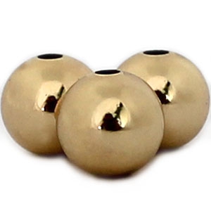 DQ Metall Perle 8mm Gold