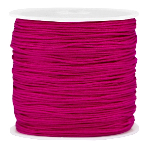 Band Macram&eacute; 0.8mm Violet red