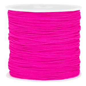 Band Macram&eacute; 0.8mm Neon super pink