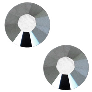 Swarovski Elements flatback SS20 (4.7mm) Jet hematite schwarz