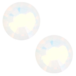 Swarovski Elements flatback SS20 (4.7mm) White opal