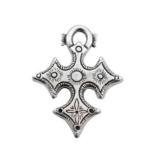 Anh&auml;nger Metall TQ Keltisches Kreuz Antique silber