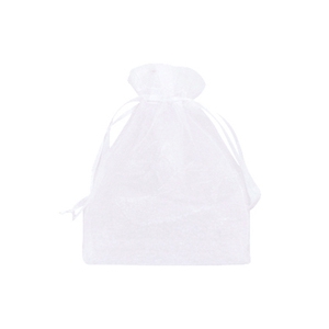 Organza Schmuck Beutel 7x9cm White