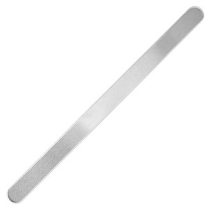 ImpessArt Aluminium Armband Strips 15cmx10mm Silber