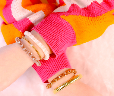 Facetten Glas Armband