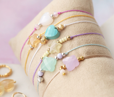 Facetten Perlen Fashion 