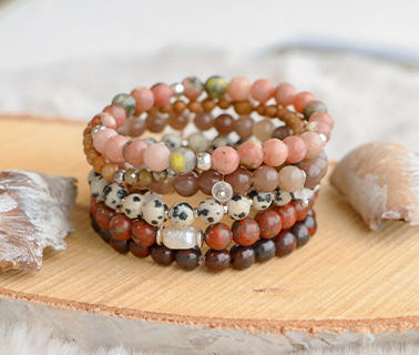 Perlen Naturstein 8mm