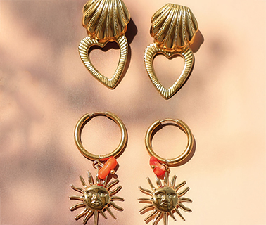 Anh&auml;nger / Perlen aus Rostfreiem Stahl