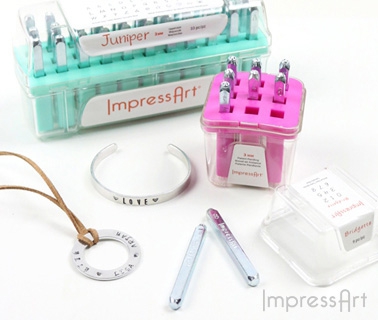 ImpressArt Schlagbuchstaben und Zahlen