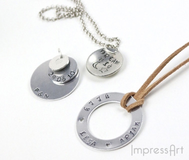 ImpressArt Anh&auml;nger und Metall Rohlinge