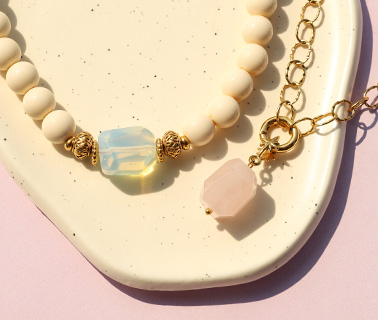 Halbedelsteine Perlen