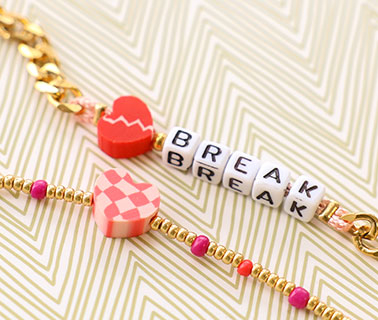 Neu eingetroffen! Fr&ouml;hliche Polymerperlen