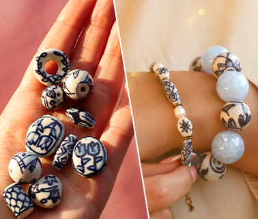 Delftsblaue Schmuck