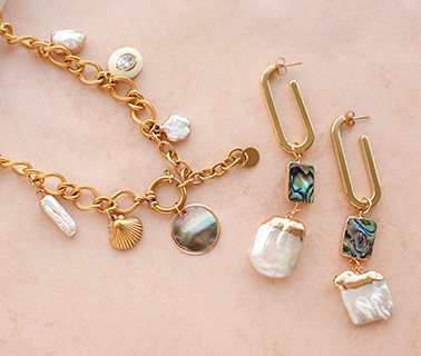 Neuzugang! Perlmutt-Anh&auml;nger und Zwischenst&uuml;cke