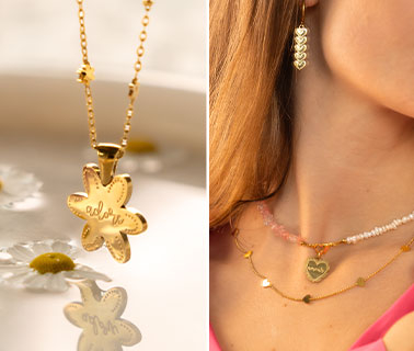 Neu! Einzigartige Serie mit Schmuck aus Edelstahl