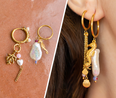 Neue Creolen aus Edelstahl mit &Ouml;se