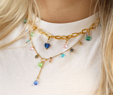 Neu eingetroffen! Zirkonia-Glasanh&auml;nger