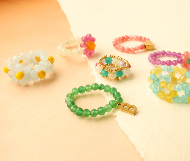 Neue Serie mit faszinierenden Natursteinperlen