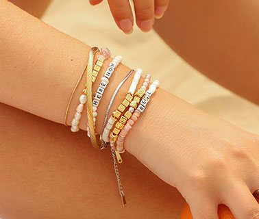 Jetzt bestellen! Neue DQ-Metall-Buchstabenperlen 