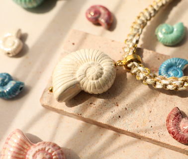 Neuvorstellung: Griechische DQ-Keramik-Ammonitperlen