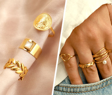 Neue Serie mit einzigartigen Ringen aus Edelstahl