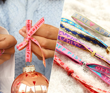 Farbenfrohe B&auml;nder mit trendigen Texten und Prints!