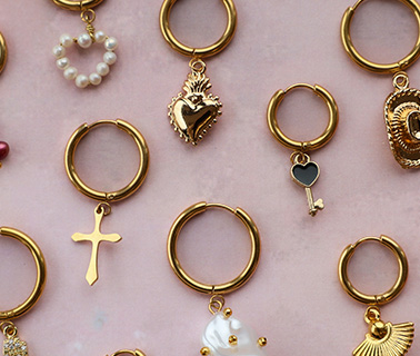 Neue Serie Creolen aus Edelstahl mit &Ouml;se