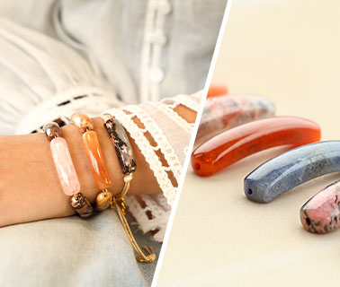 Zwischenst&uuml;cke aus Naturstein mit flacher R&uuml;ckseite