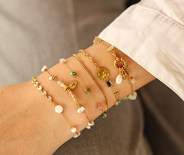 Edelstahl-Jasseron mit Steinen