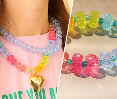 Bunt & lebendig! Verspielt schimmernde Resin-Perlen 