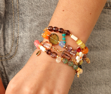 Neue Serie tschechischer Pressglasperlen