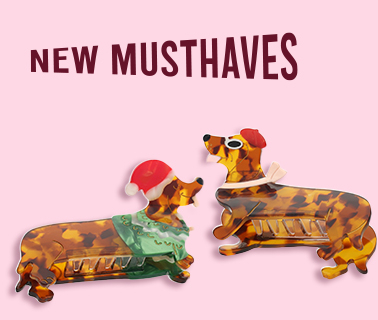 Wuff.. Wuff.. Pfotenstarkes festliches Haar-Accessoire!