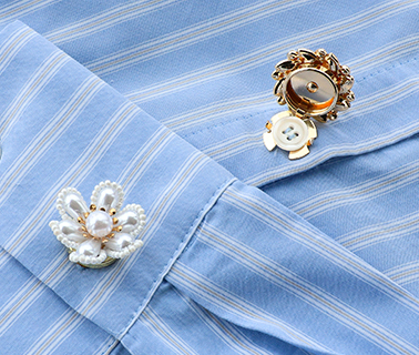 Neue Serie mit trendigen Zier-Knopfabdeckungen 