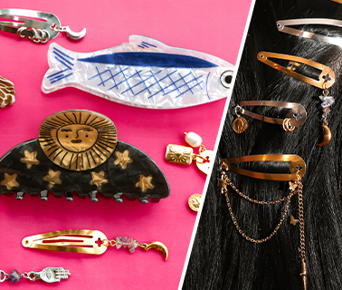 Neue Serie Haarclips und Haarklammern