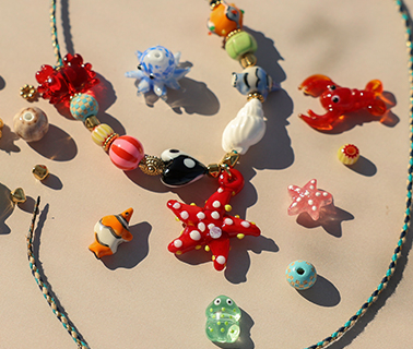 Neue Serie sommerlicher Glasanhänger Neue Serie sommerlicher Glasanhänger