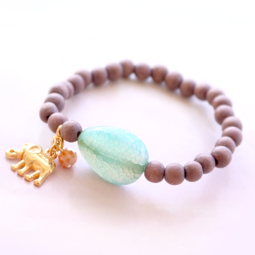 Neu: Prachtvolle ovale Halb Edelstein Agaat Perlen