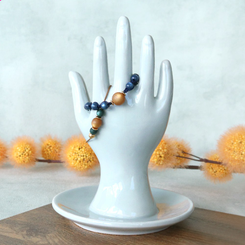 Polaris Elements Perlen Schmuck in warmen Farben mit schickem Look