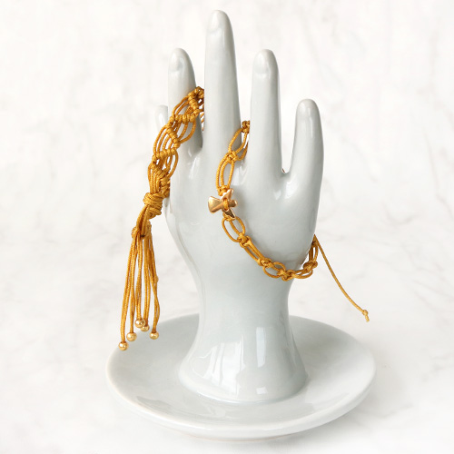 Inspiration f&uuml;r prachtvolle Macram&eacute; Armb&auml;nder mit neuen Farben Macram&eacute; Band