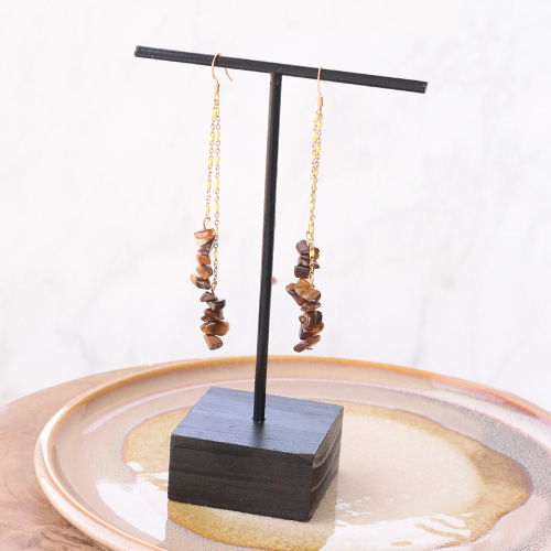 Statement Ohrringe mit neuen Zubeh&ouml;r aus Metall