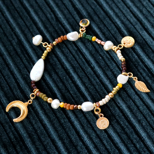 Herstellung von Winterschmuck mit unserer neuen Kollektion von Rocailles Glasperlen