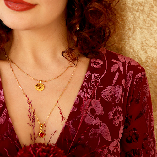 Lassen Sie sich inspirieren! Schmuck mit Geburtsblumen Anh&auml;nger: