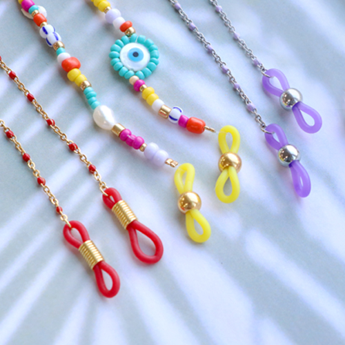 Herstellung cooler Sonnenbrillenschn&uuml;re mit Brillenschnurenden