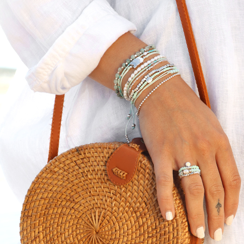 Ideen f&uuml;r raffinierten Schmuck mit Miniperlen