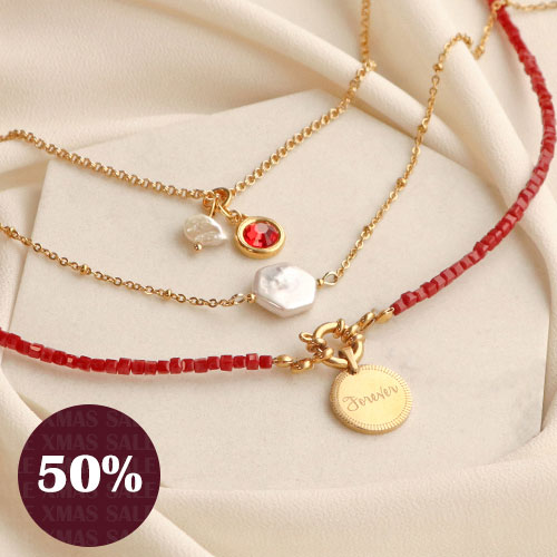 So stellen Sie elegante Schmucksets f&uuml;r die Weihnachtstage einfach selbst her -50%
