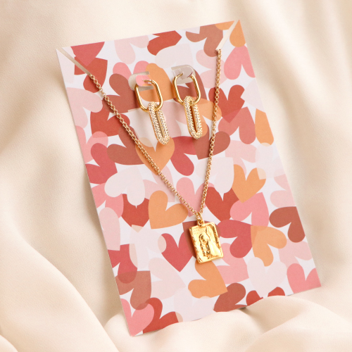 Sch&ouml;ne Leinentaschen und Schmuckkarten