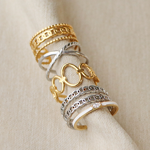 Erstellen Sie mit Edelstahlringen eine beeindruckende Ringkollektion