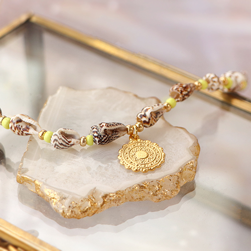 Kollektion Strand & Meer mit DQ-Metallperlen und Anh&auml;ngern