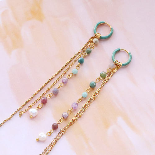 Schmuckinspiration mit Natursteinperlen