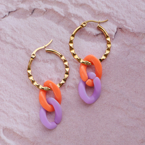 Creolen aus Edelstahl zu individuellen Ohringen designen