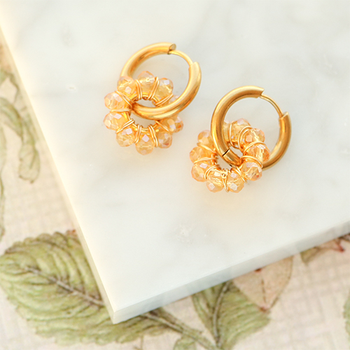 Ideen, um Schmuck mit facettierten Disc-Perlen zu gestalten